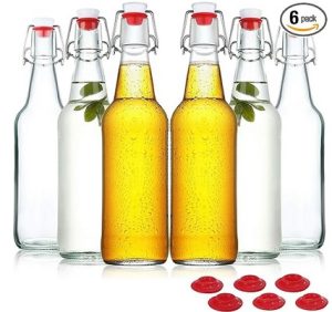 16 oz swing top bottles